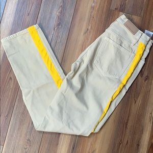 Calvin Klein color block jean